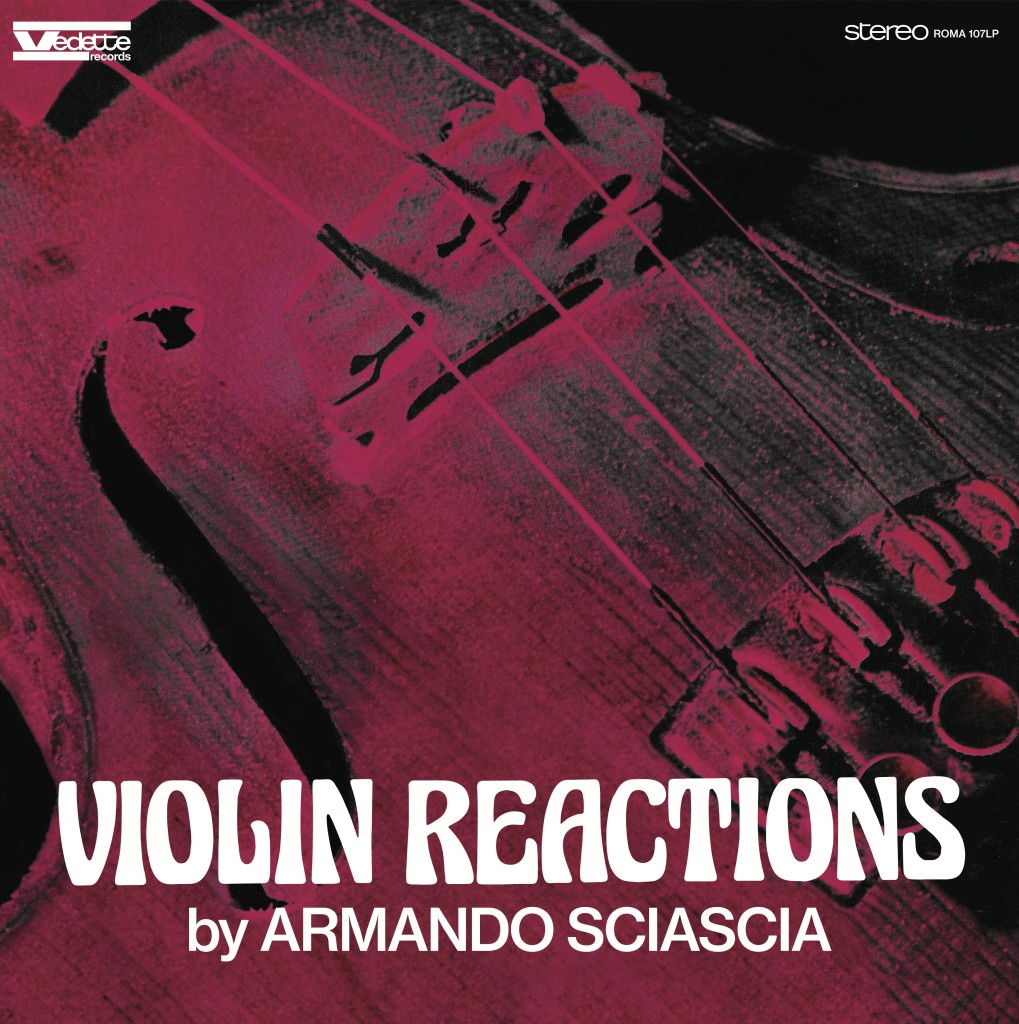 Armando Sciascia - Violin Reactions (ROMA107LP) cover 1